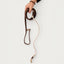 Laisse pour chien en velours marron