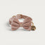 Rose quartz crystal pet collar