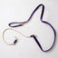 Purple Velvet Dog Leash