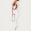 Laisse pour chien en velours rose